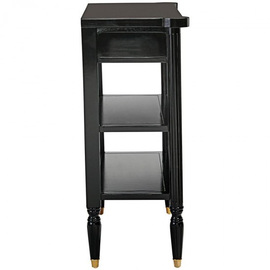 Design Toscano French 1940 Ebony Console Table