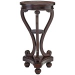 Design Toscano Round Bow Side Table