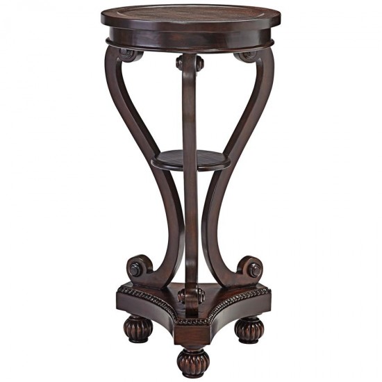 Design Toscano Round Bow Side Table