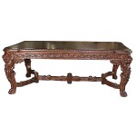 Design Toscano Lord Raffles Lion Table