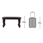 Design Toscano Effingham Gryphon Library Table