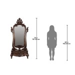 Design Toscano Thornwood Manor Dressing Mirror