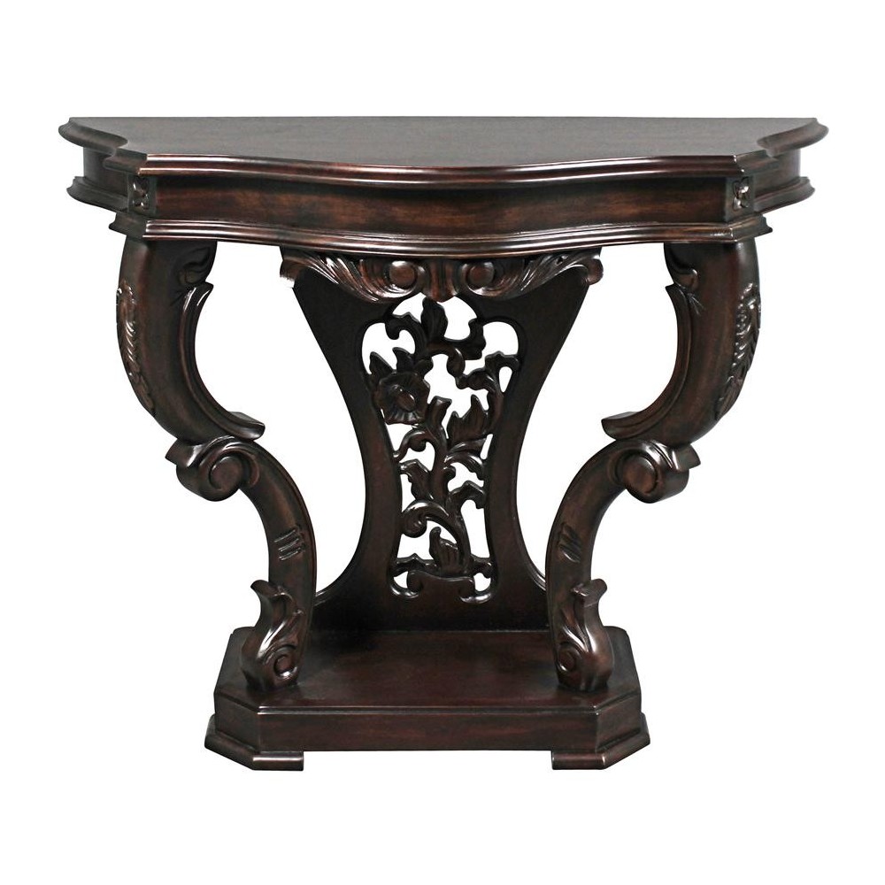 Design Toscano Brown Val De Loire Console Table