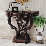 Design Toscano Brown Val De Loire Console Table