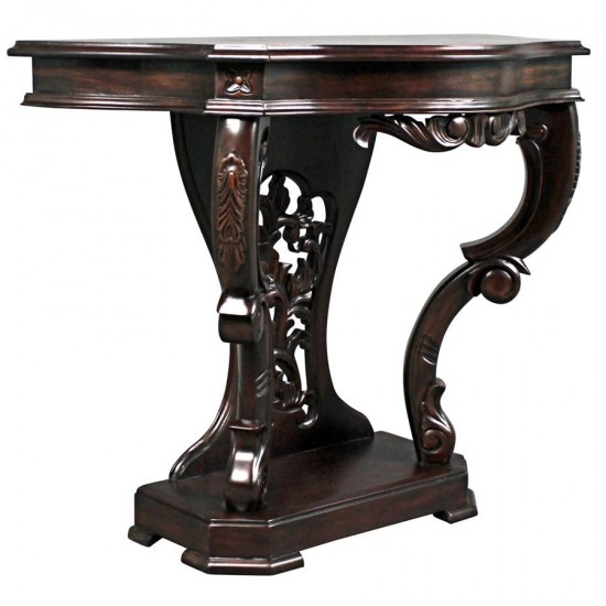 Design Toscano Brown Val De Loire Console Table