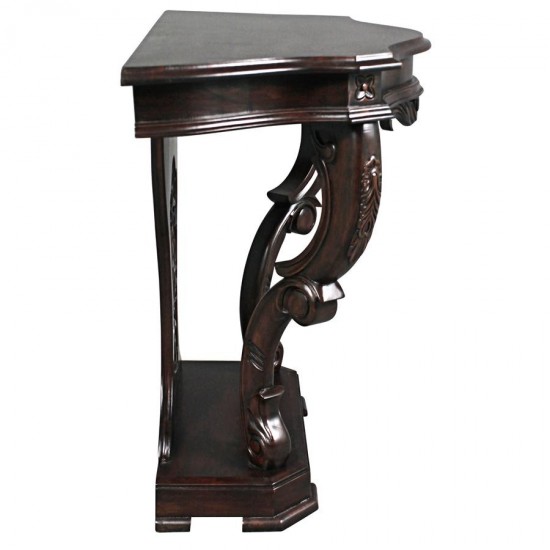 Design Toscano Brown Val De Loire Console Table