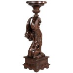 Design Toscano English Griffin Pedestal