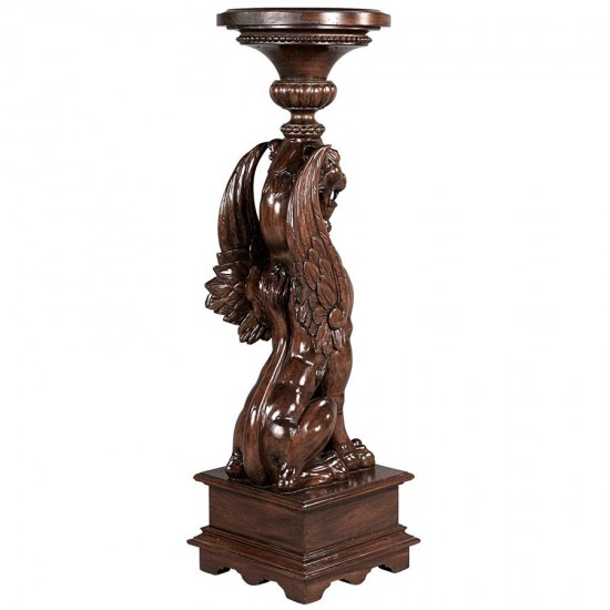 Design Toscano English Griffin Pedestal