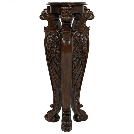 Design Toscano Evenswood Manor Winged Lion Pedestal