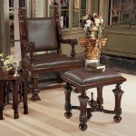Design Toscano Lord Cumberlands Throne & Footstool Set