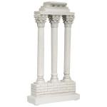 Design Toscano Temple Of Castor&Pollux Column Straight