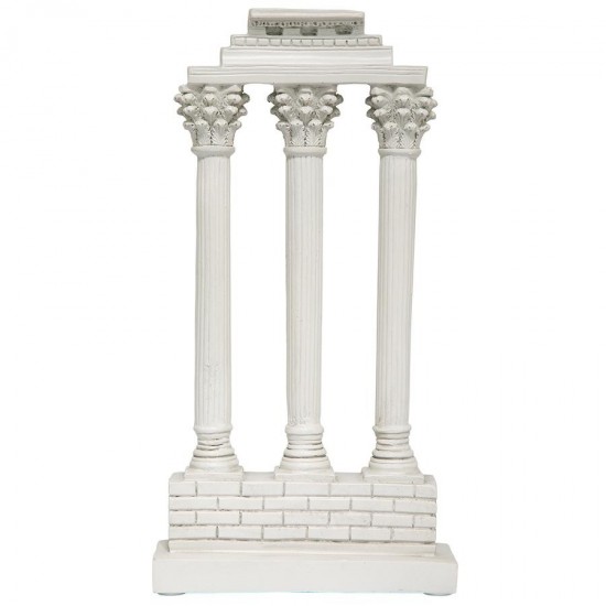 Design Toscano Temple Of Castor&Pollux Column Straight