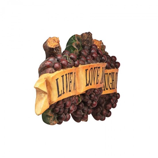 Design Toscano Live Love Laugh Plaque