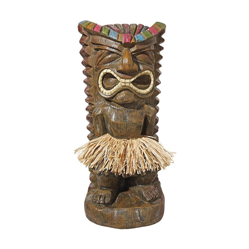 Design Toscano Pau Hana Hawaiian Tiki Totem Statue