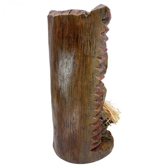 Design Toscano Pau Hana Hawaiian Tiki Totem Statue