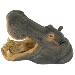 Design Toscano Hippo Head With Open Mouth
