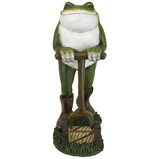 Design Toscano Moses The Toad Lawn Mower Frog