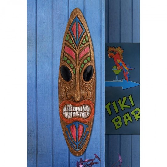 Design Toscano Ka Hekili Thunder God Tiki Wall Plaque