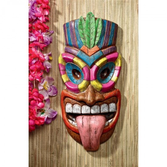 Design Toscano Maika I Ole Tiki Face Plaque