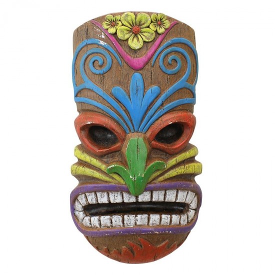 Design Toscano Hoaloha Tiki Face Plaque