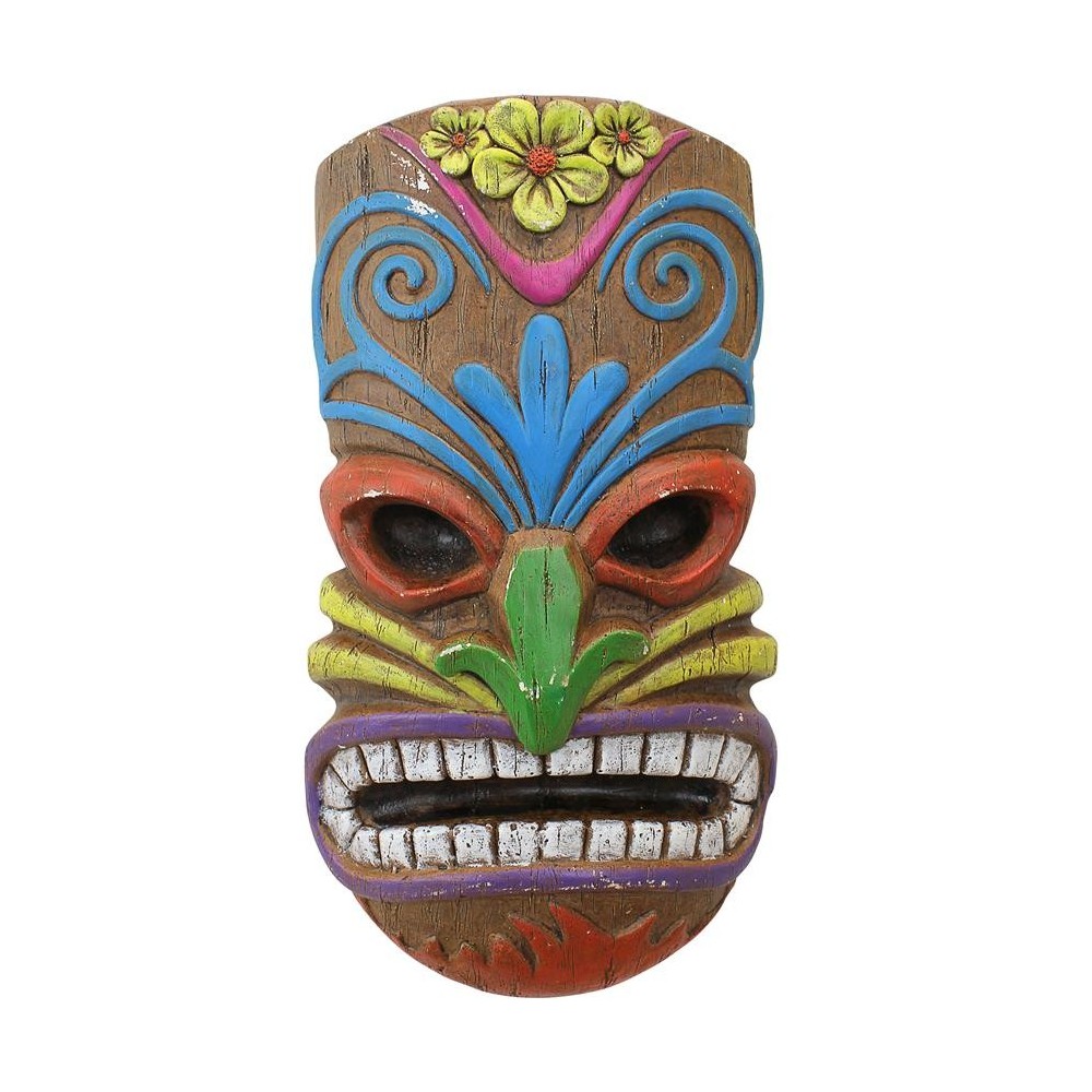 Design Toscano Hoaloha Tiki Face Plaque