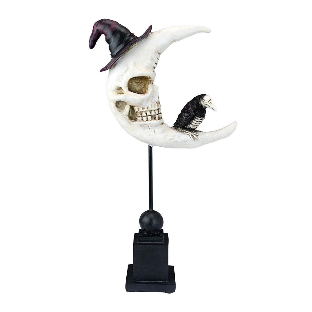 Design Toscano Warlocks Raven Moon Halloween Statue Design Toscano Warlocks Raven Moon Halloween Statue