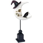 Design Toscano Warlocks Raven Moon Halloween Statue