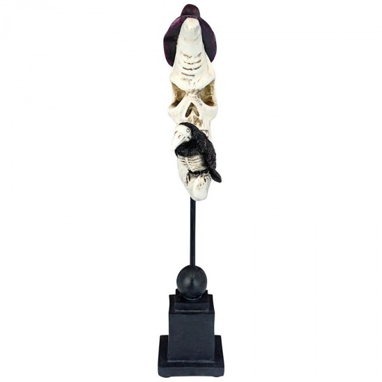Design Toscano Warlocks Raven Moon Halloween Statue