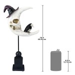 Design Toscano Warlocks Raven Moon Halloween Statue