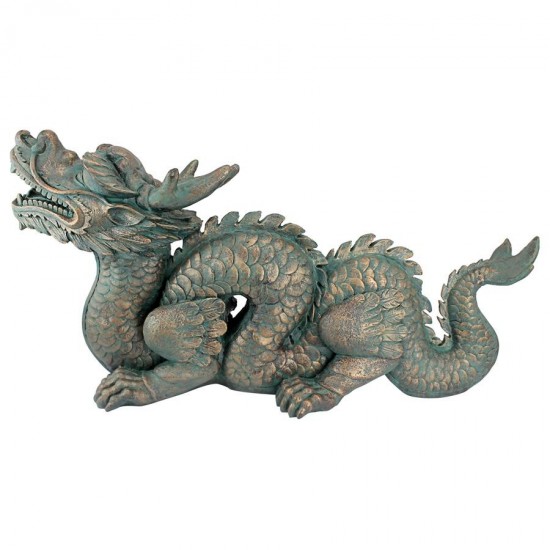 Design Toscano Large Asian Dragon Of The Great Wall