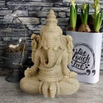 Design Toscano Sandstone Lord Ganesha Statue