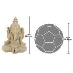 Design Toscano Sandstone Lord Ganesha Statue