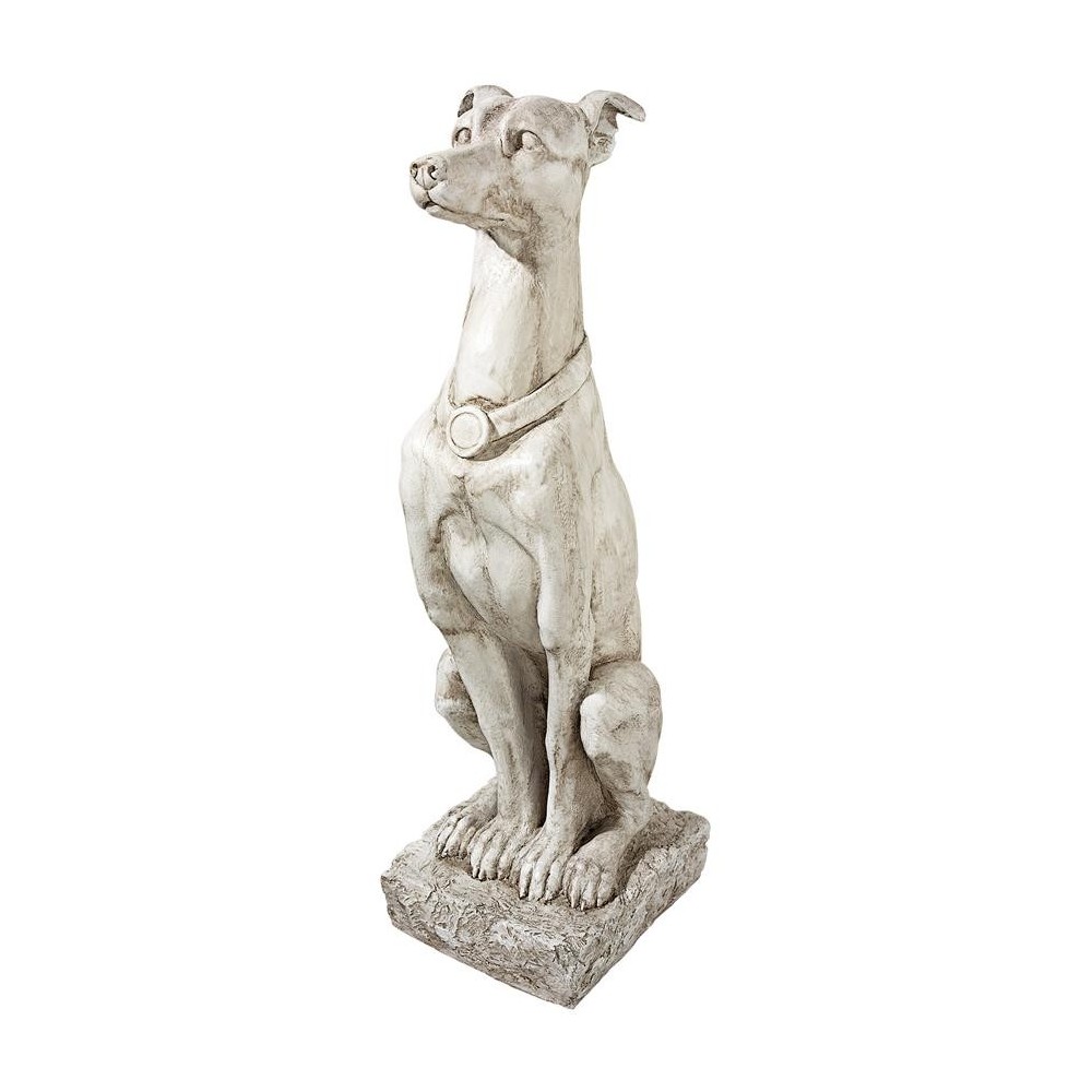 Design Toscano Art Deco Whippet Sentinel Statue