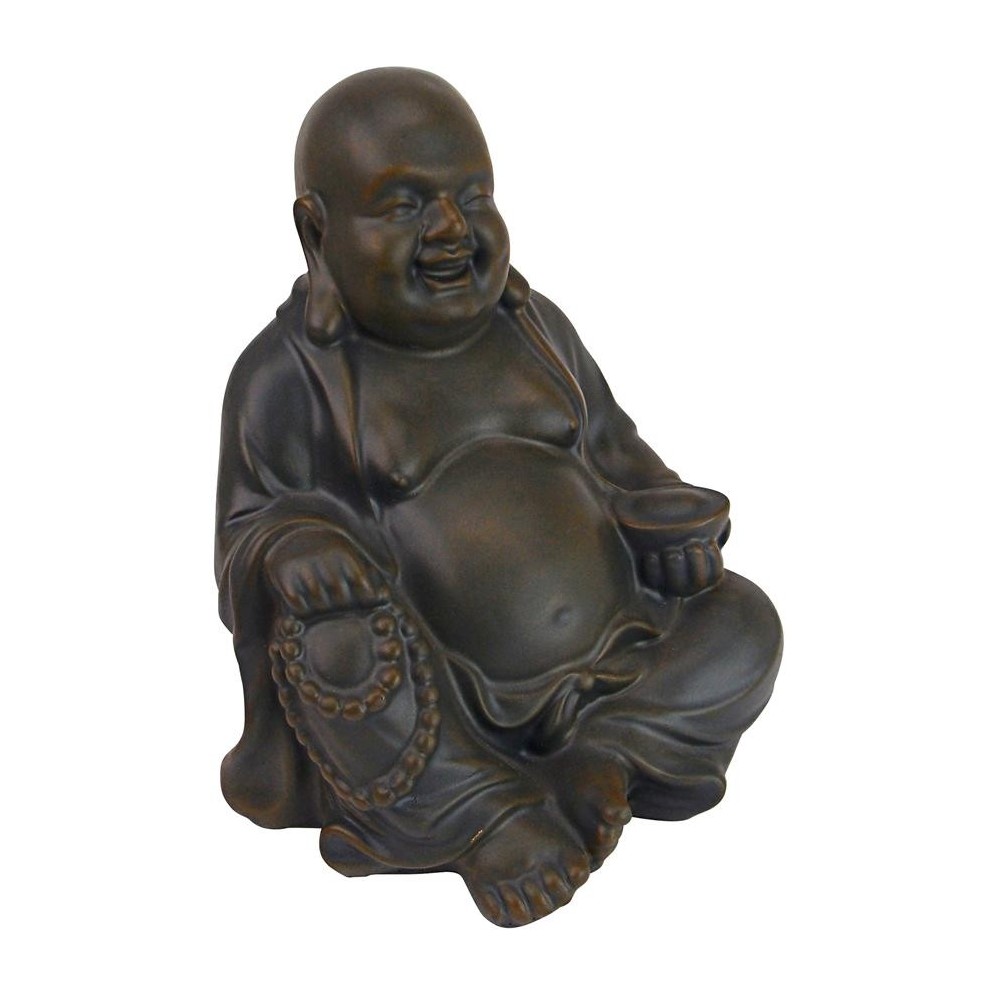 Design Toscano Medium Laughing Buddha Statue