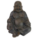 Design Toscano Medium Laughing Buddha Statue