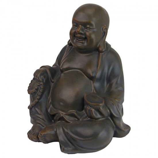 Design Toscano Medium Laughing Buddha Statue