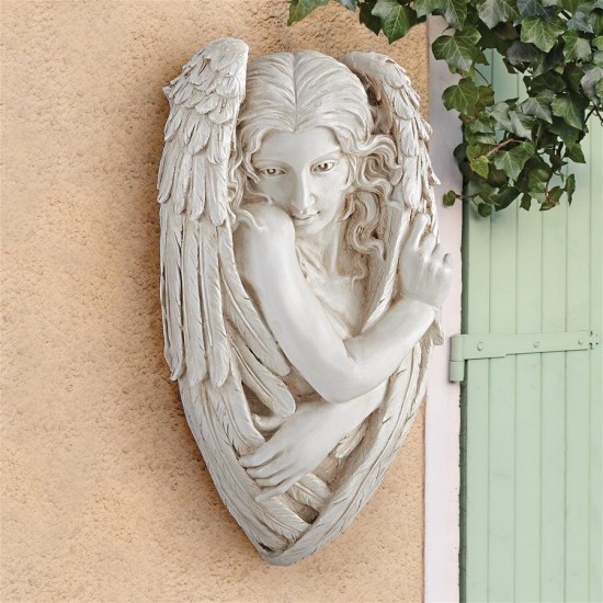 Design Toscano Tristan The Timid Angel Plaque