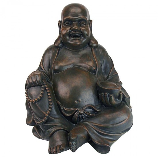 Design Toscano Large Laughing Buddha Statue