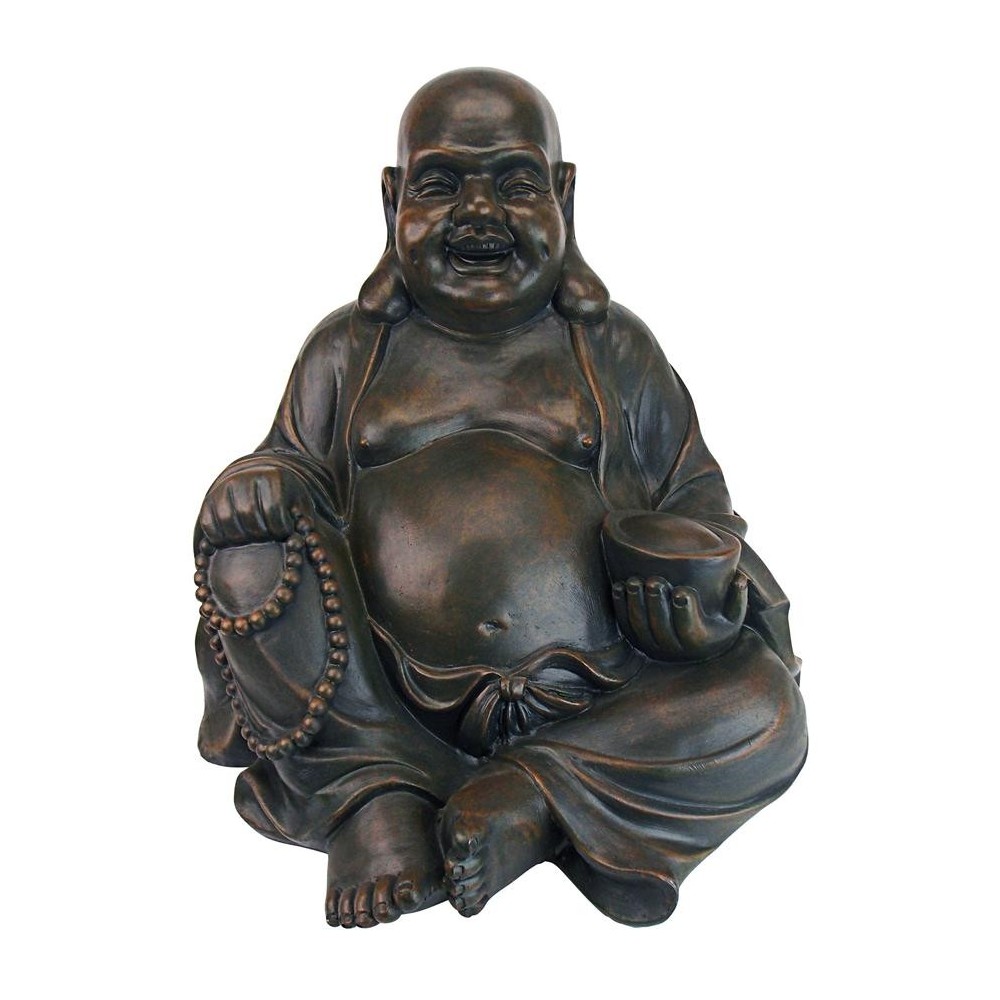 Design Toscano Large Laughing Buddha Statue Design Toscano Large Laughing Buddha Statue