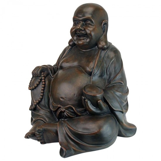 Design Toscano Large Laughing Buddha Statue