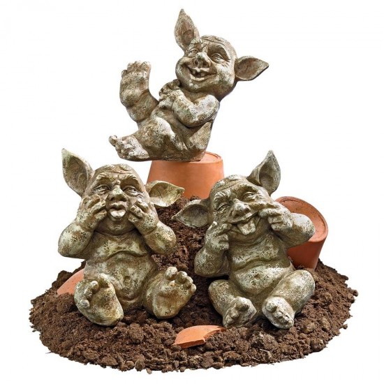 Design Toscano Holy Terrors Gremlin Gargoyles Statues