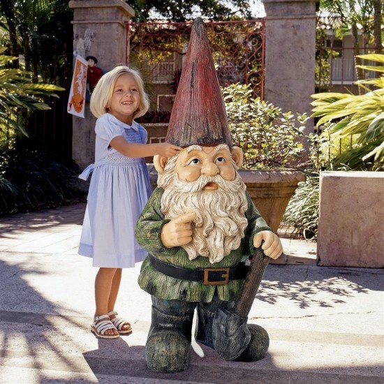 Design Toscano Gottfried The Grande Garden Gnome