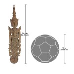 Design Toscano Standing Thai Teppanom Statue
