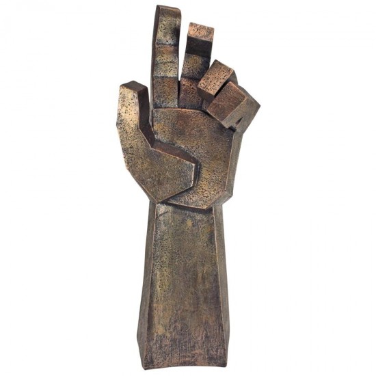 Design Toscano Freedom Rising Modern Cubist Hand Statue