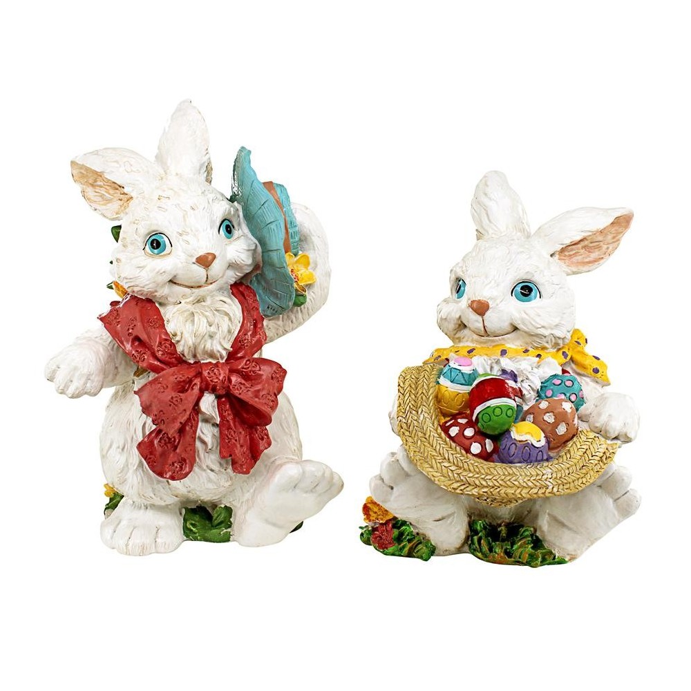 Design Toscano Constance And Mortimer Easter Bunnies