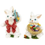 Design Toscano Constance And Mortimer Easter Bunnies