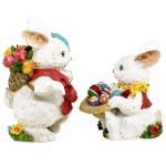 Design Toscano Constance And Mortimer Easter Bunnies