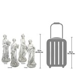 Design Toscano Set Of Four Seasons Goddesses