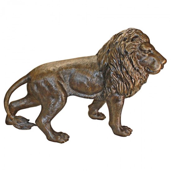 Design Toscano Guardian Lion Right Foot Forward