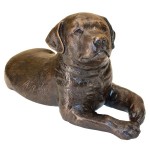 Design Toscano Labrador Puppy Dog Bronze Statue